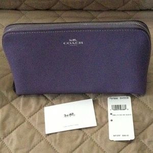 Coach  large cosmetic case